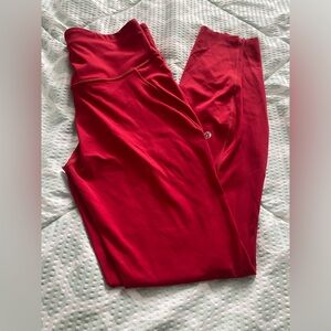 Lululemon Base Pace High-Rise Running Tight - 28” Red Leggings